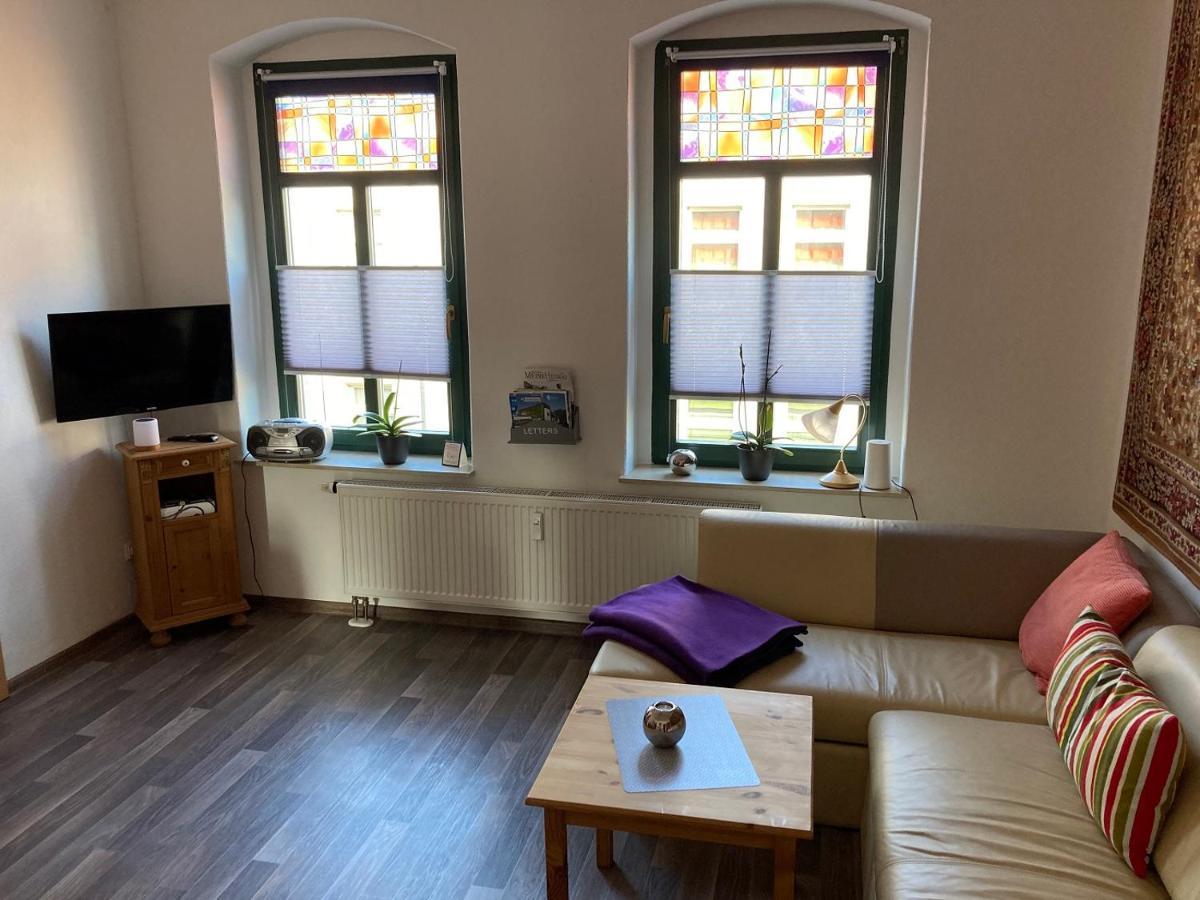 Ferienwohnung Kurzmalweg -Balkon- Meißen Exteriör bild